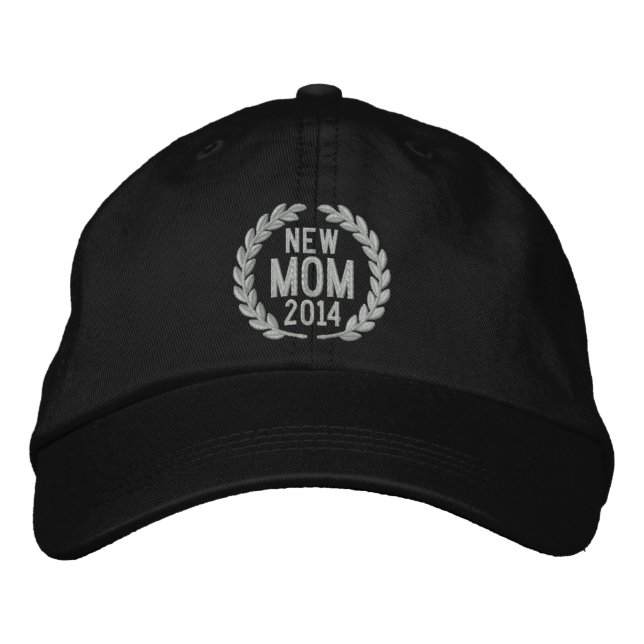 Casquette Brodée ANNÉE personnalisable pour la Broderie des nouveau (Devant)