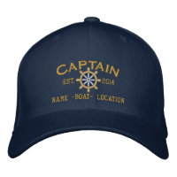 ANNÉE personnalisée et noms Captain Wheel