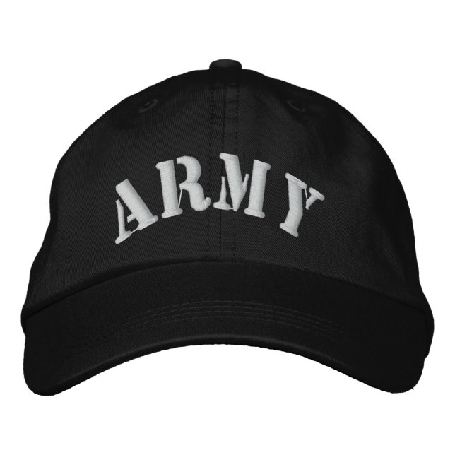 CASQUETTE BRODÉE ARMÉE (Devant)
