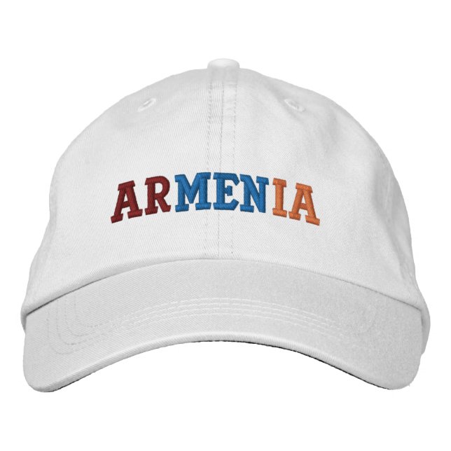 Casquette Brodée Arménie (Devant)