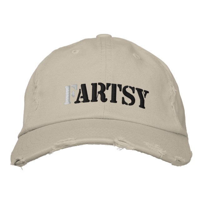 Casquette Brodée Artsy FARTSY (Devant)