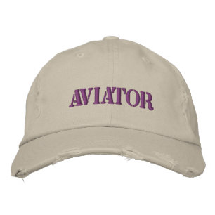 Casquette Brodée Aviateur