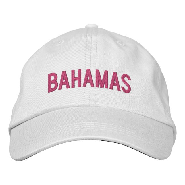 CASQUETTE BRODÉE BAHAMAS (Devant)