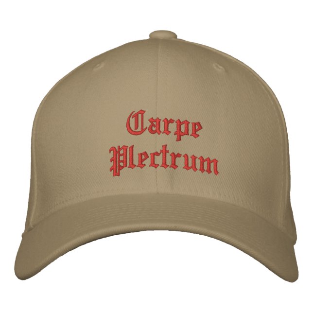 Casquette Brodée Balcap Carpe Plectrum (Devant)