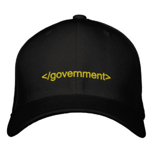 Casquette Brodée Balise de fin du gouvernement