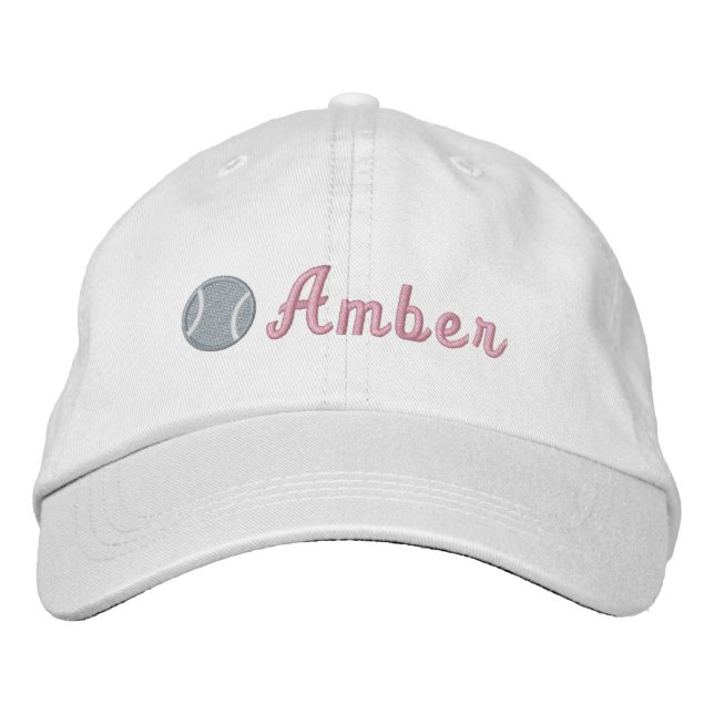 Casquette Brodée Ball de tennis (Devant)