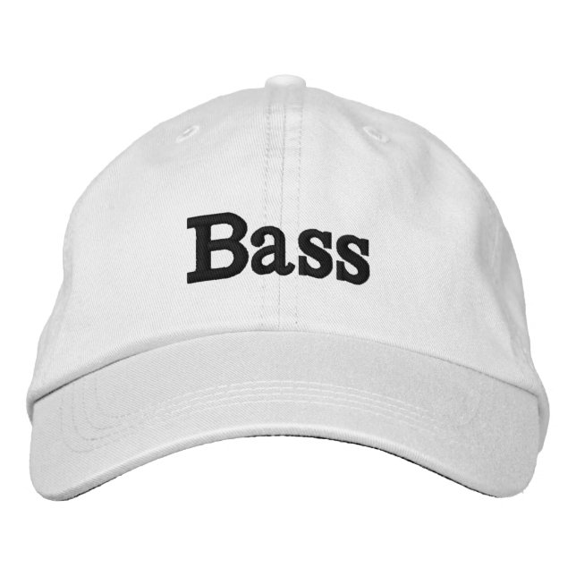 Casquette Brodée Basse (Devant)
