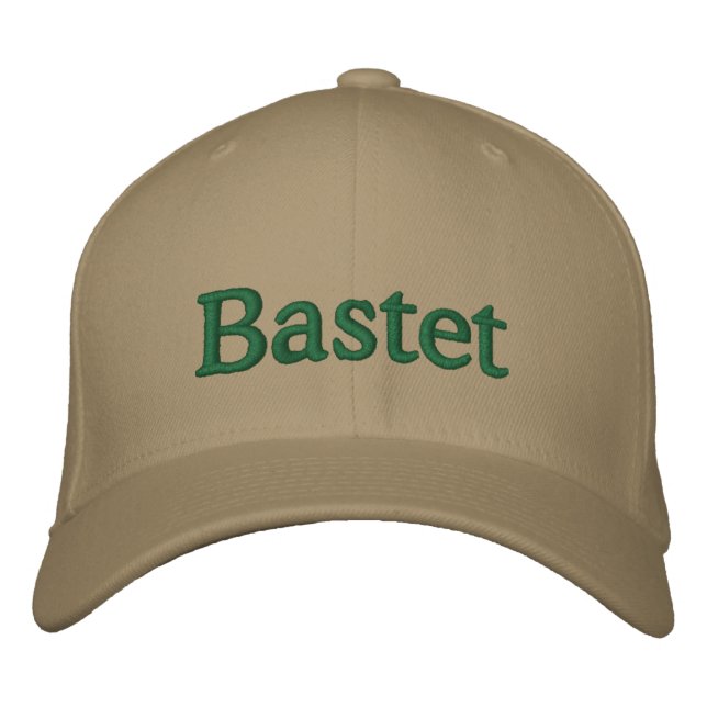 Casquette Brodée Bastet (Devant)