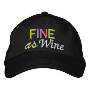 Casquette Brodée Beau comme vin