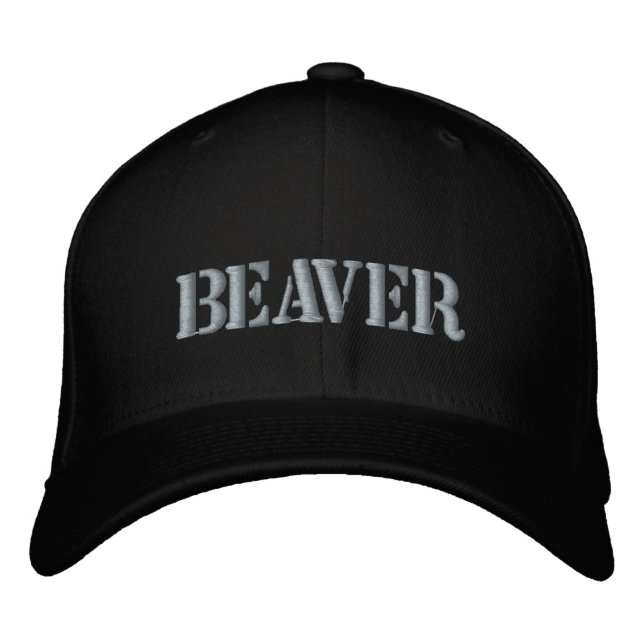 CASQUETTE BRODÉE BEAVER (Devant)