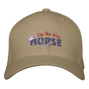 Casquette Brodée Belle infirmière