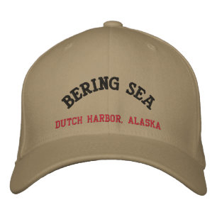 Casquette Brodée Bering Sea Dutch Harbour, Alaska