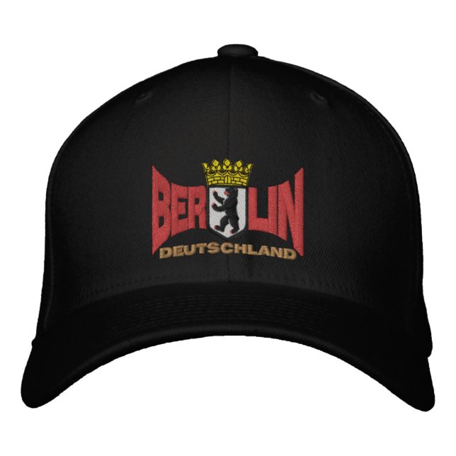 Casquette Brodée Berlin, Allemagne (Devant)