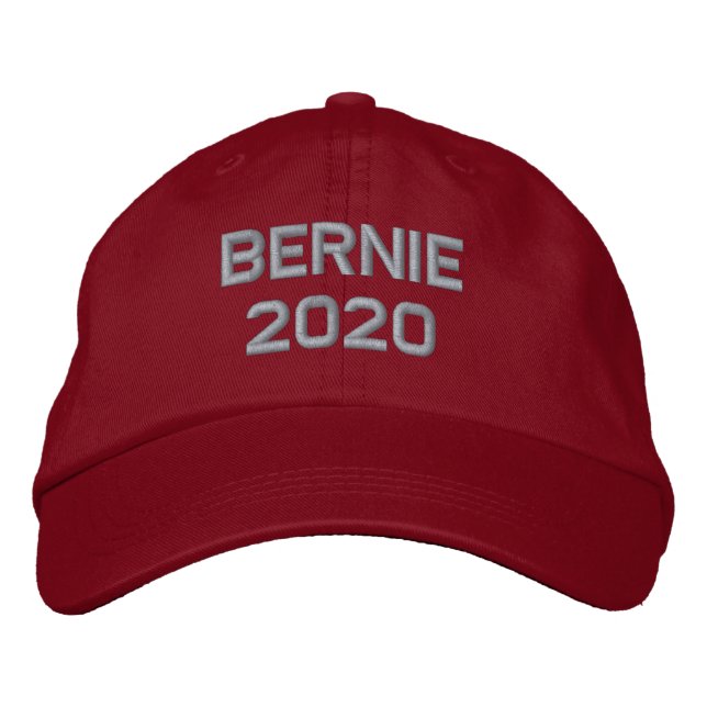CASQUETTE BRODÉE BERNIE SANDEERS POUR LE PRÉSIDENT 2020 (Devant)