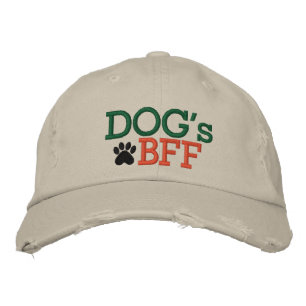 Casquette Brodée BFF de chien par SRF