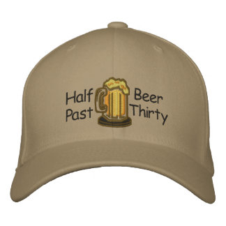 Casquette Brodée Bière semi-passée Trente Drôle