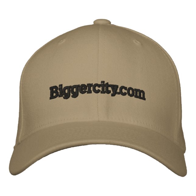 Casquette Brodée Biggercity.com (Devant)