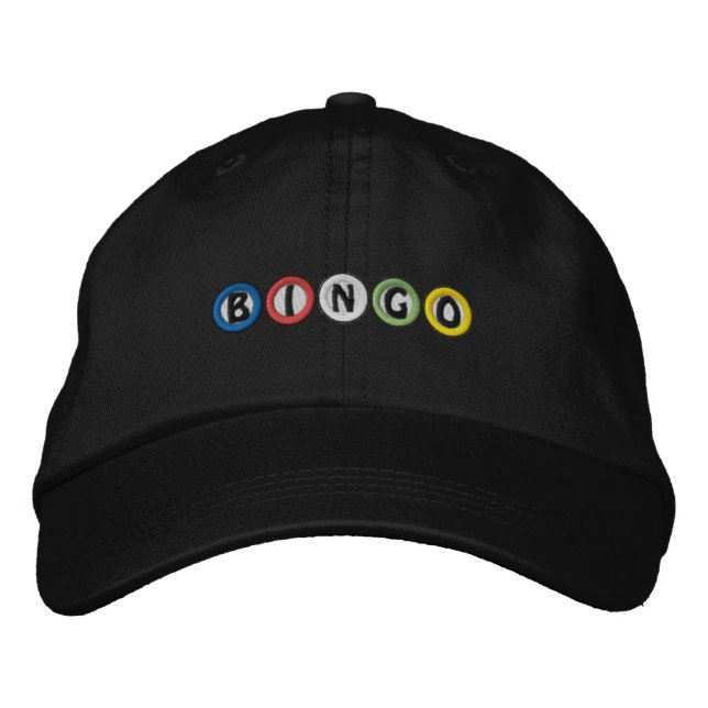 Casquette Brodée Bingo Balls (Devant)
