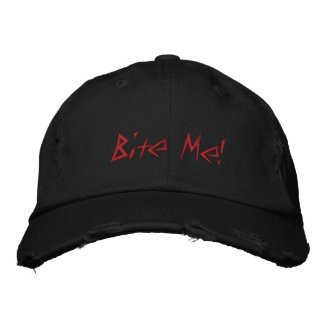 Casquette Brodée Bite-Moi !