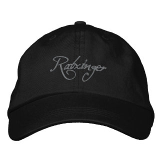 Casquette Brodée Black de Ratzinger