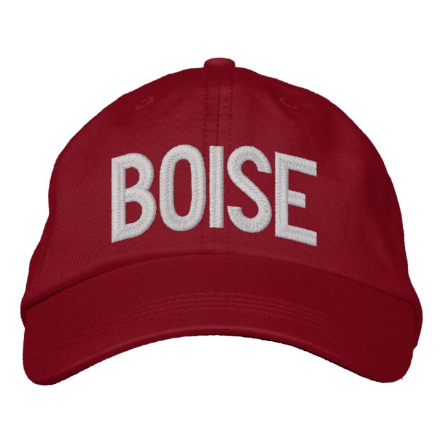Casquette Brodée Boise (Devant)