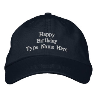 Casquette Brodée Bonnet de navire personnalisé avec broderie Joyeux