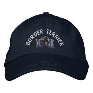 Casquette Brodée Bordure de la MOM de chien Terrier