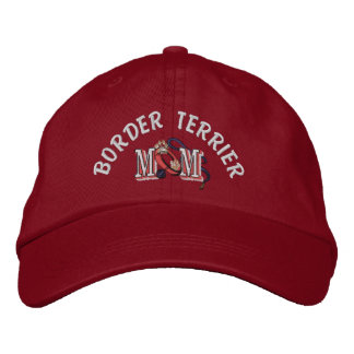 Casquette Brodée Bordure de la MOM de chien Terrier