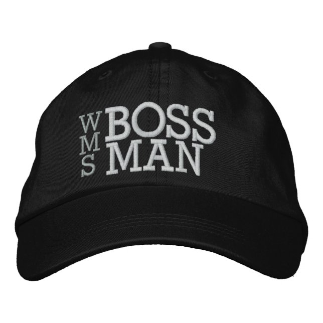 CASQUETTE BRODÉE BOSS MAN (Devant)