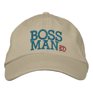 Casquette Brodée Boss Man par SRF