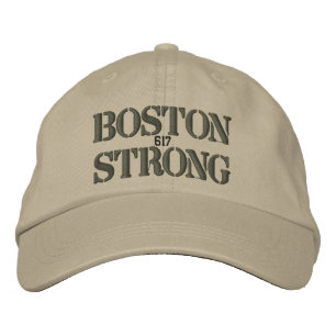 Casquette Brodée Boston Strong 617