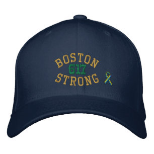 Casquette Brodée Boston Strong 617 Ribbon Edition