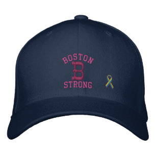 Casquette Brodée Boston Strong Ribbon Edition