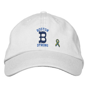 Casquette Brodée Boston Strong Ribbon Personalizable EDIT TEXT