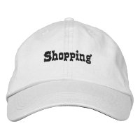 Boutique personnalisée Couleur noire Texte Casquet
