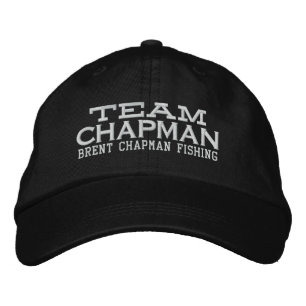 Casquette Brodée Brent Chapman Logos de pêche - Team Chapman