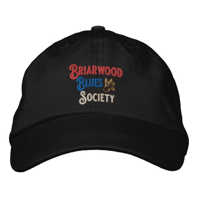 Casquette Brodée Briarwood Blues Society Classic Ball Cap (Devant)