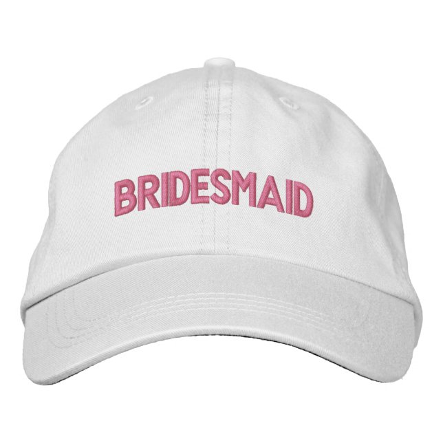 Casquette Brodée Bridesmaid (Devant)