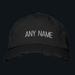 Casquette Brodée Brodé N'Importe Quel Nom Votre Nom Ville State Sch<br><div class="desc">Brodé N'Importe Quel Nom Votre Nom Ville State School Brodé Baseball Casquette</div>