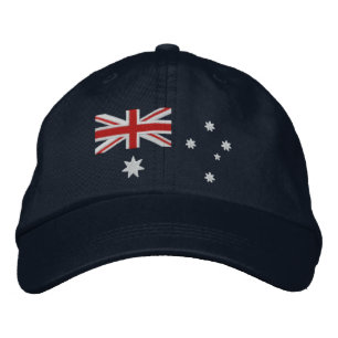 Casquette Brodée Broderie classique du drapeau australien