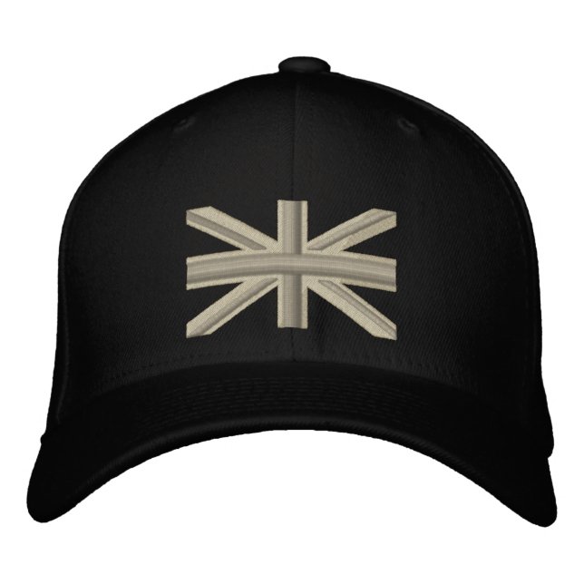 Casquette Brodée Broderie de butin de l'Angleterre de drapeau (Devant)