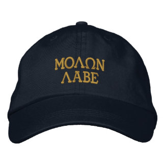Casquette Brodée Broderie de Molon Labe