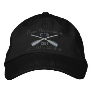 Casquette Brodée Broderie de pagaies croisées pour Club Camp Team L