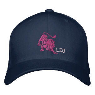 Casquette Brodée Broderie des signes Léon Zodiac 23 juillet - 22 ao