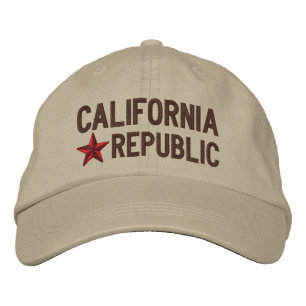Casquette Brodée Broderie d'ÉTOILE de République de Cali la