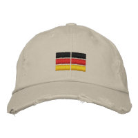 Broderie du drapeau allemand