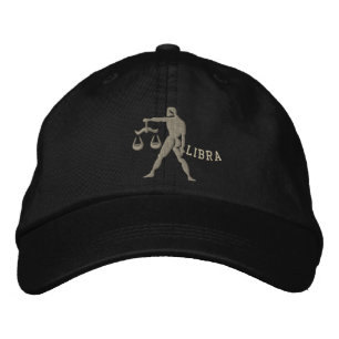 Casquette Brodée Broderie du panneau de la Libra Zodiac 23 septembr