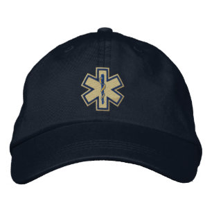 Casquette Brodée Broderie Médicale du technicien EMT de secours