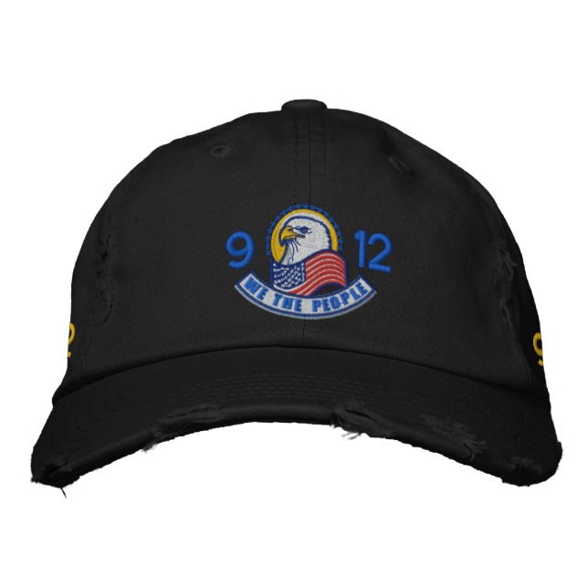 Casquette Brodée Broderie patriotique (Devant)