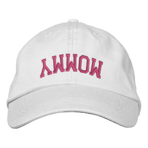 Casquette Brodée Broderie personnalisée à l'envers 